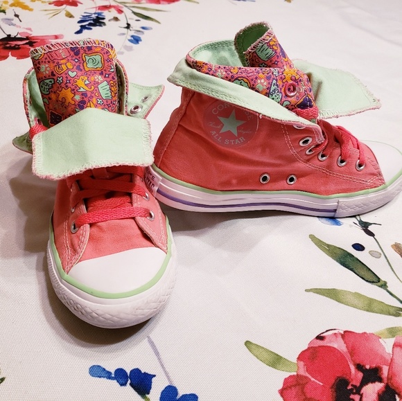 Girls Converse All Stars CT Two Fold Hi Top Girls Converse All Stars CT Two Fold Hi Top